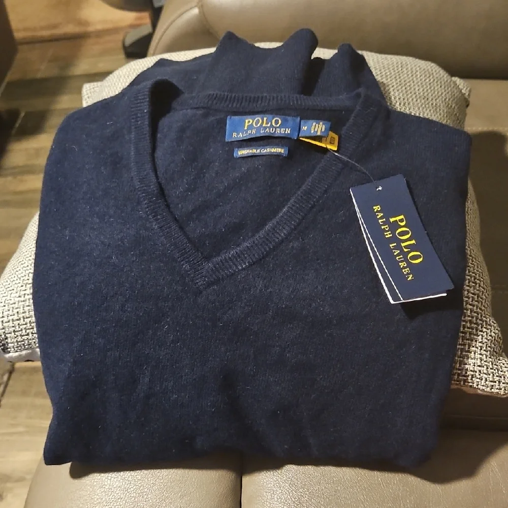 Polo by Ralph Lauren Men's Navy Sweater